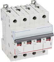 Выключатель автоматический Legrand DX3-E 10000 4п 4А C 16кА картинка